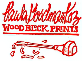 Paula Goodman Koz - Welcome to my woodcut studio